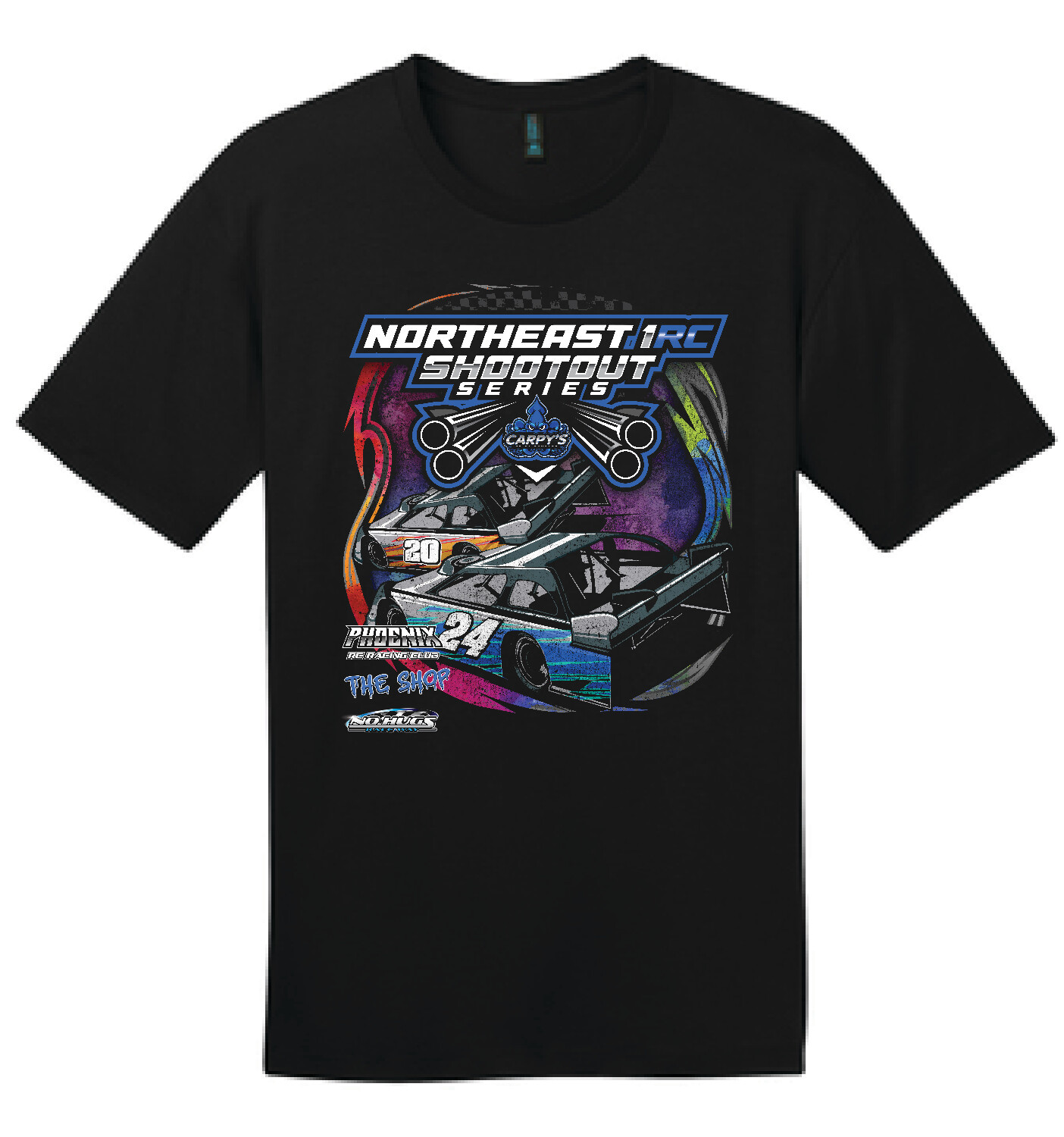 Northeast 1RC Shootout Series Shirt | DT104 Black