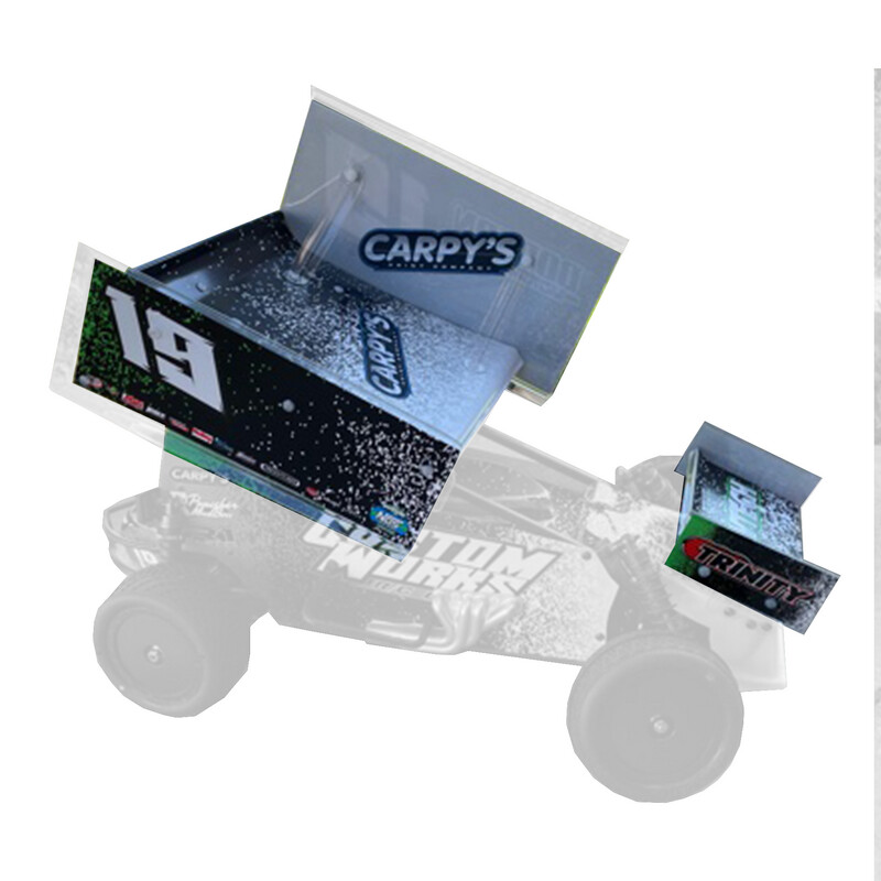 Custom Works Eldora Sprint Wing Wraps (Designed to Order)