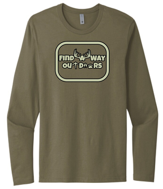 Find A Way Outdoors Long Sleeve Shirt | NL3601 Military Green