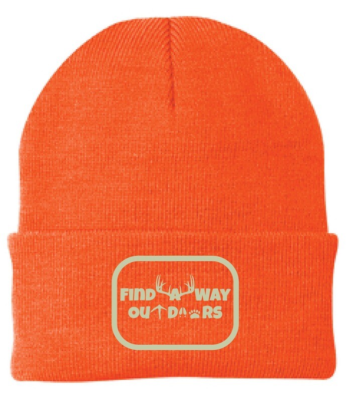Find A Way Outdoors Beanie | CP90 Neon Orange