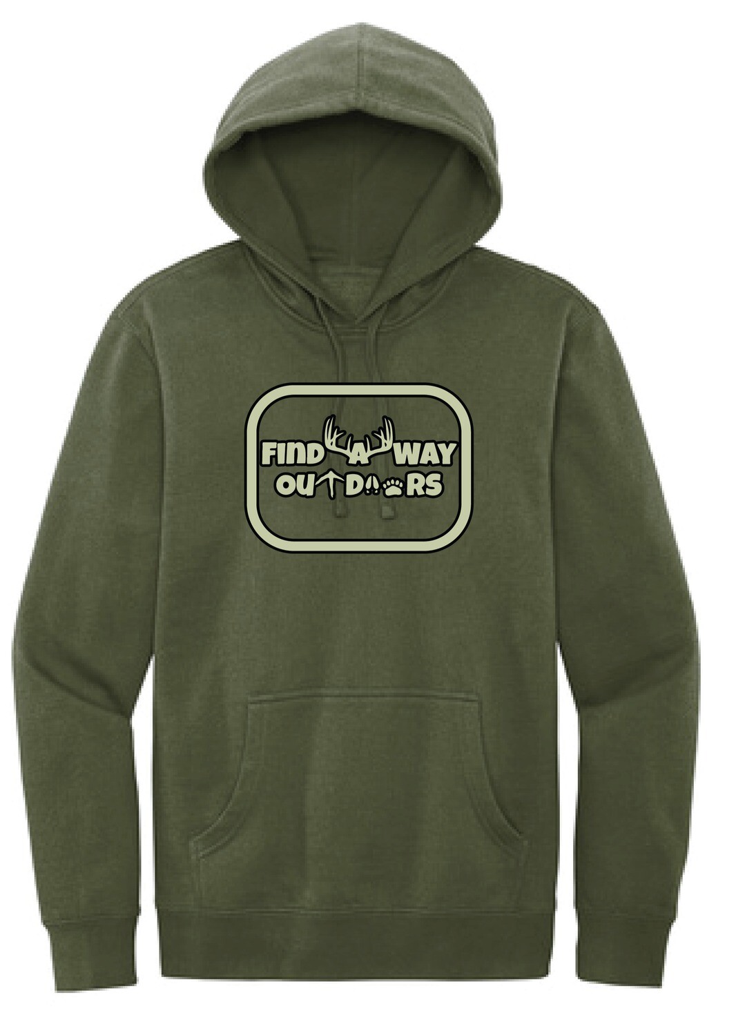 Find A Way Outdoors Hoodie | DT6100 Olive