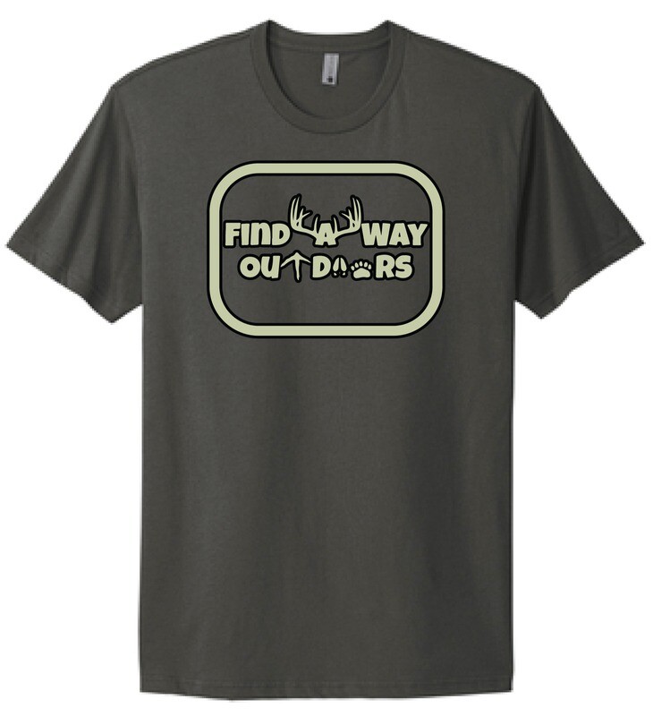 Find A Way Outdoors Tshirt | NL3600 Heavy Metal
