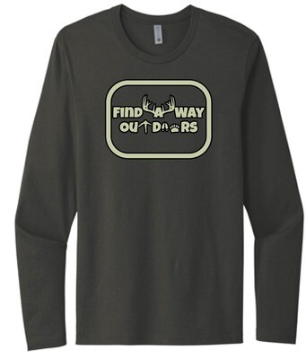 Find A Way Outdoors Long Sleeve Shirt | NL3601 Heavy Metal