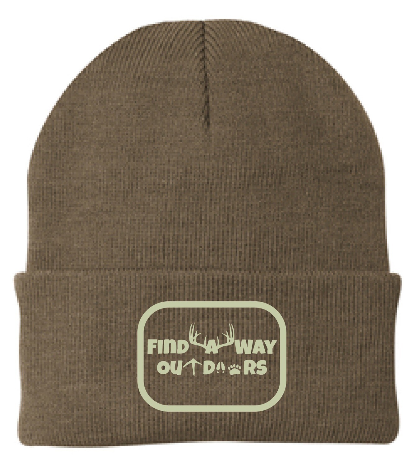 Find A Way Outdoors Beanie | CP90 Woodland Brown