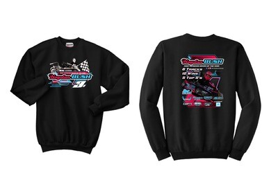 Kaydan Bush Racing Crewneck | SF000 Black