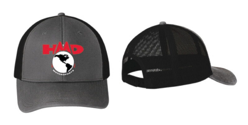 HMD Motorsports Team Hat | C112 Grey Steel/ Black