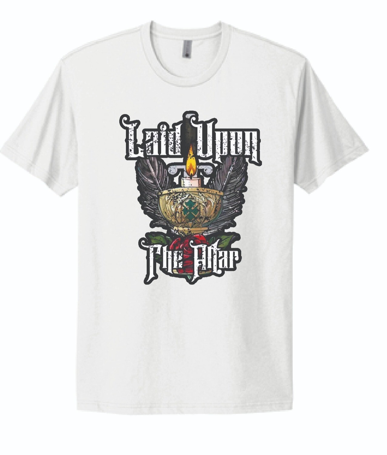 Laid Upon the Altar Goblet Tshirt | NL3600 White