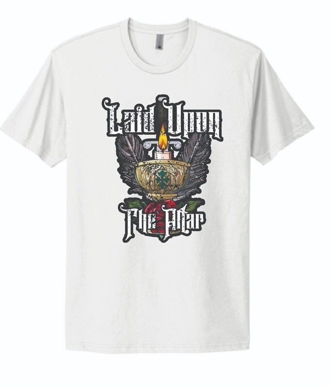 Laid Upon the Altar Goblet Tshirt | NL3600 White