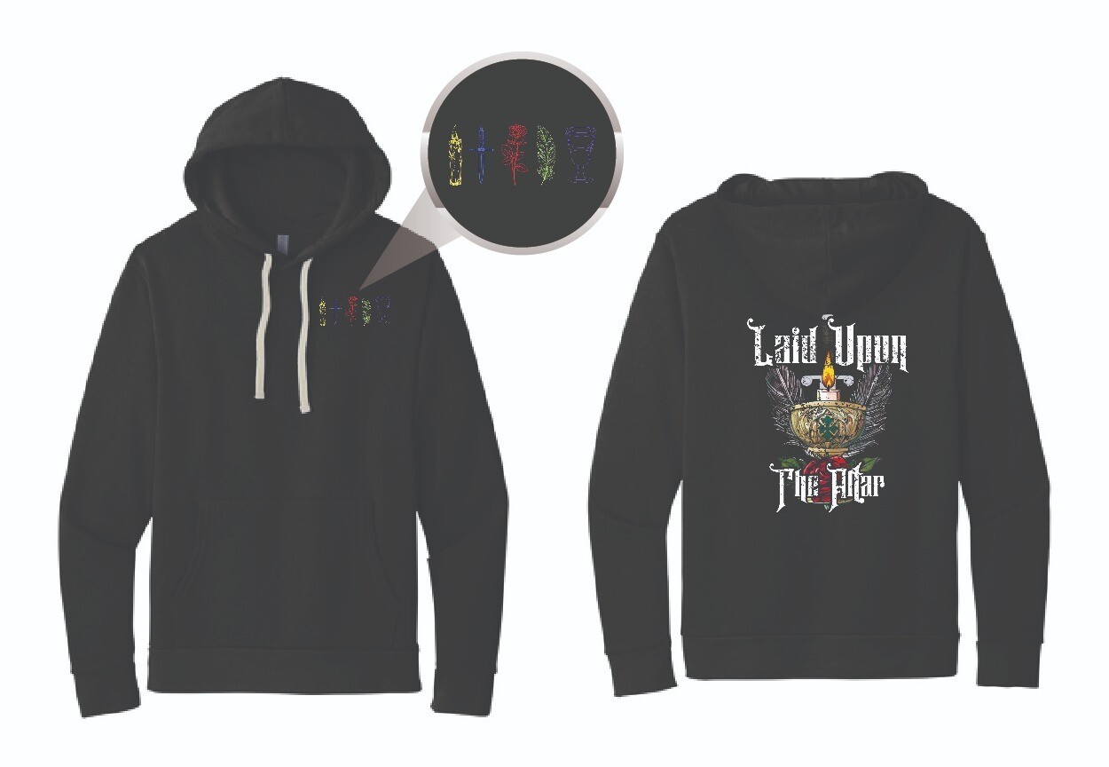Laid Upon the Altar Icon Hoodie | NL9303 Black