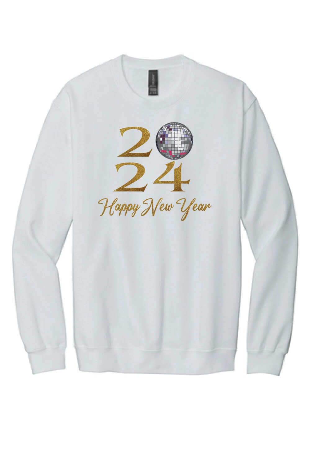 2024 New Years Crewneck Sweatshirt | SF000 White