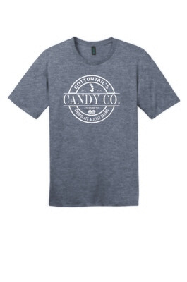 Cottontails Candy Co.  | DT104 T-Shirt Heathered Navy