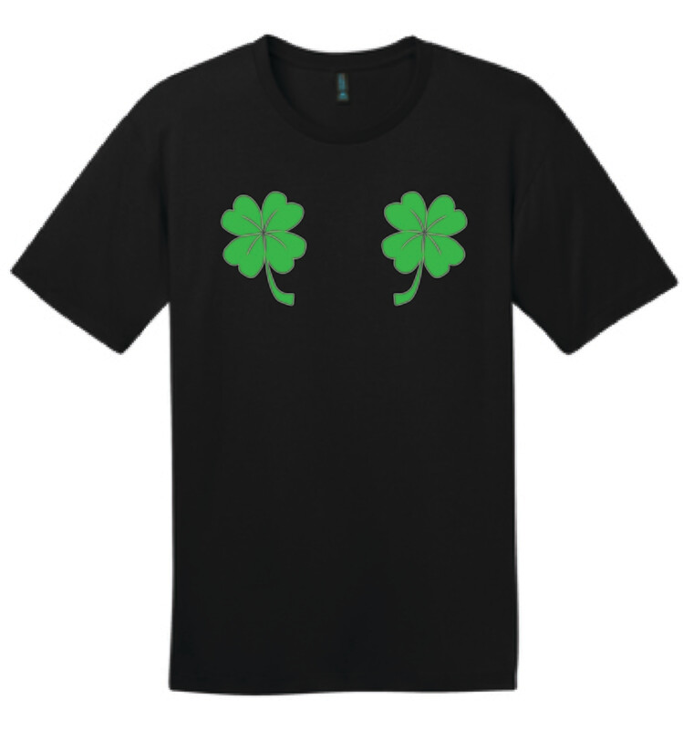 St. Patrick&#39;s Day PASTIES | DT104 T-Shirt Jet Black
