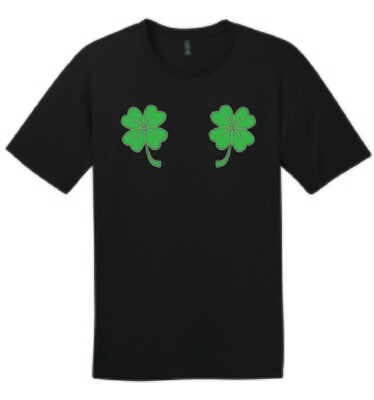 St. Patrick&#39;s Day PASTIES | DT104 T-Shirt Jet Black