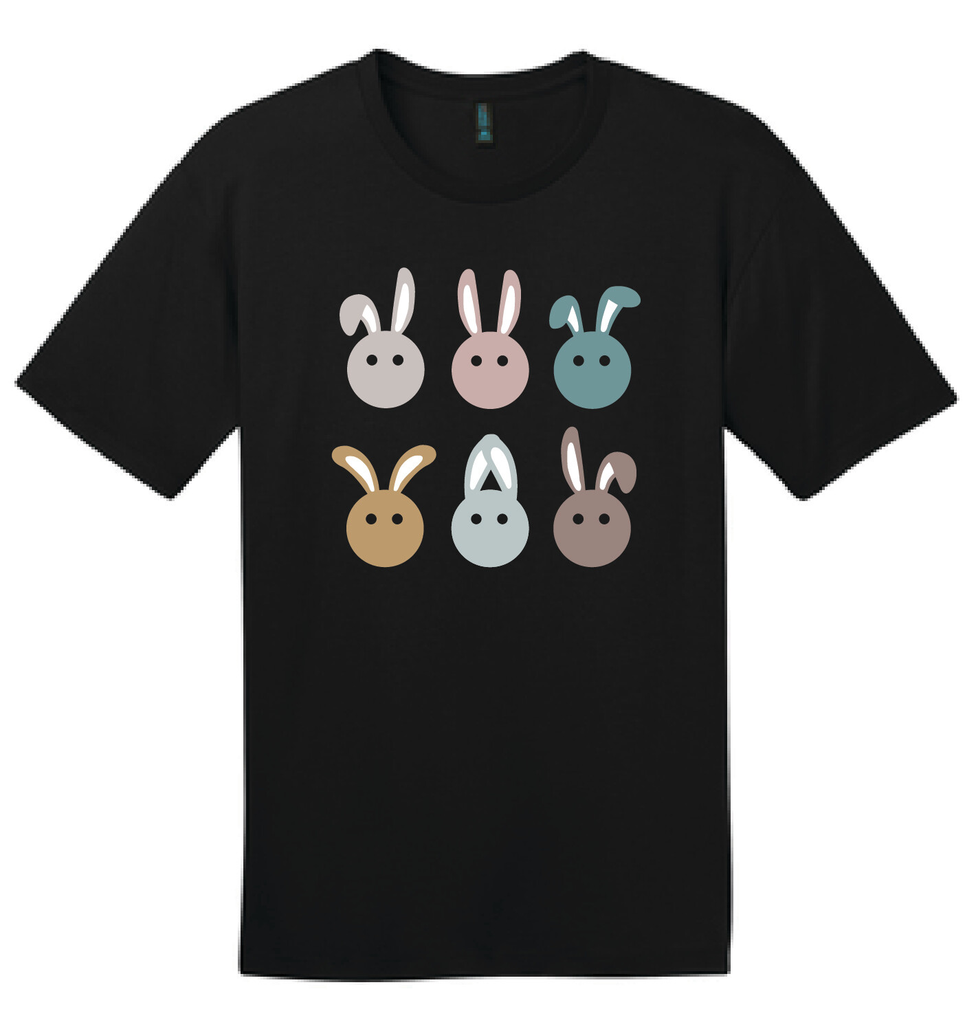 Faces of Easter | DT104 T-Shirt Jet Black