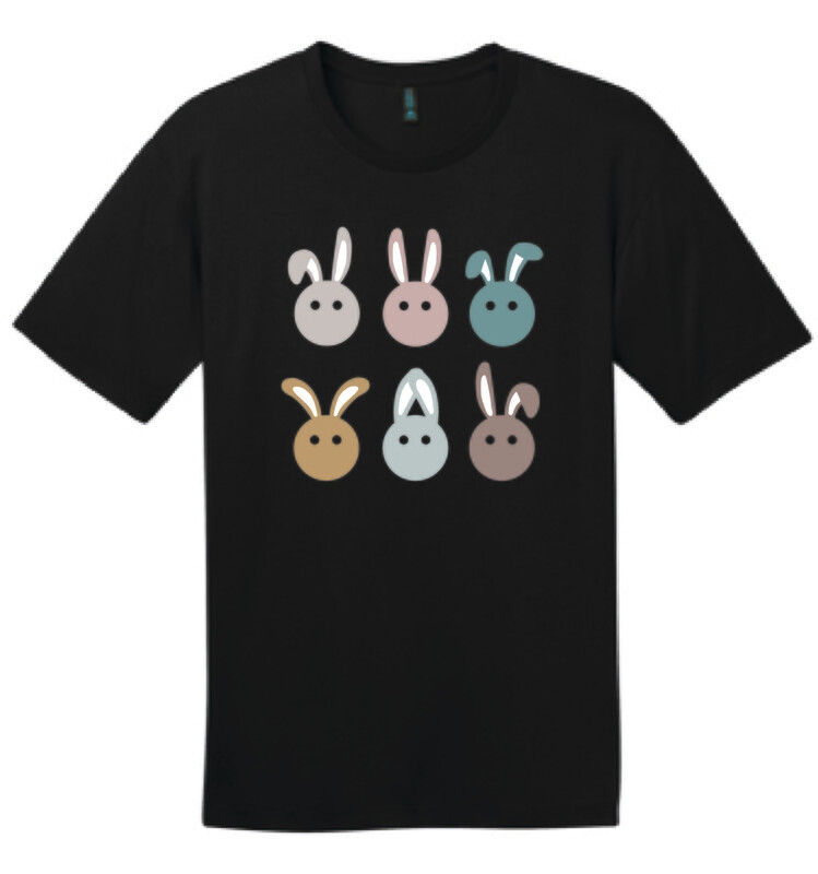 Faces of Easter | DT104 T-Shirt Jet Black