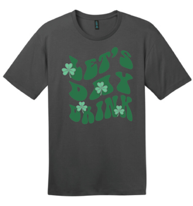 Lets Day Drink! | DT104 T-Shirt Charcoal