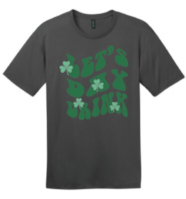 Lets Day Drink! | DT104 T-Shirt Charcoal