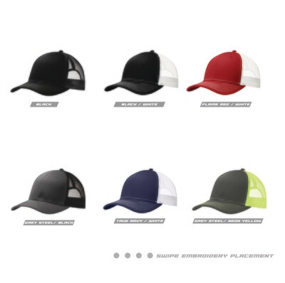 Embroidered Snapback Trucker Hats | C112 Port Authority®