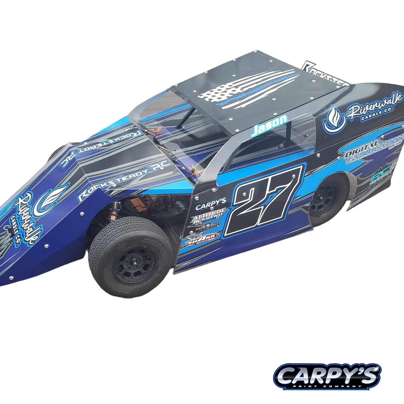 Rocksteady RC | Dagger SC Modified Body  Wrap (Custom Designed to Order)