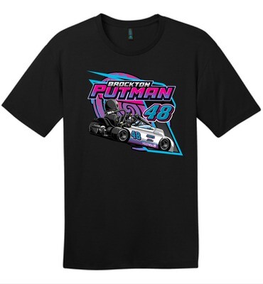 Putman Kart TShirt | DT104 Black