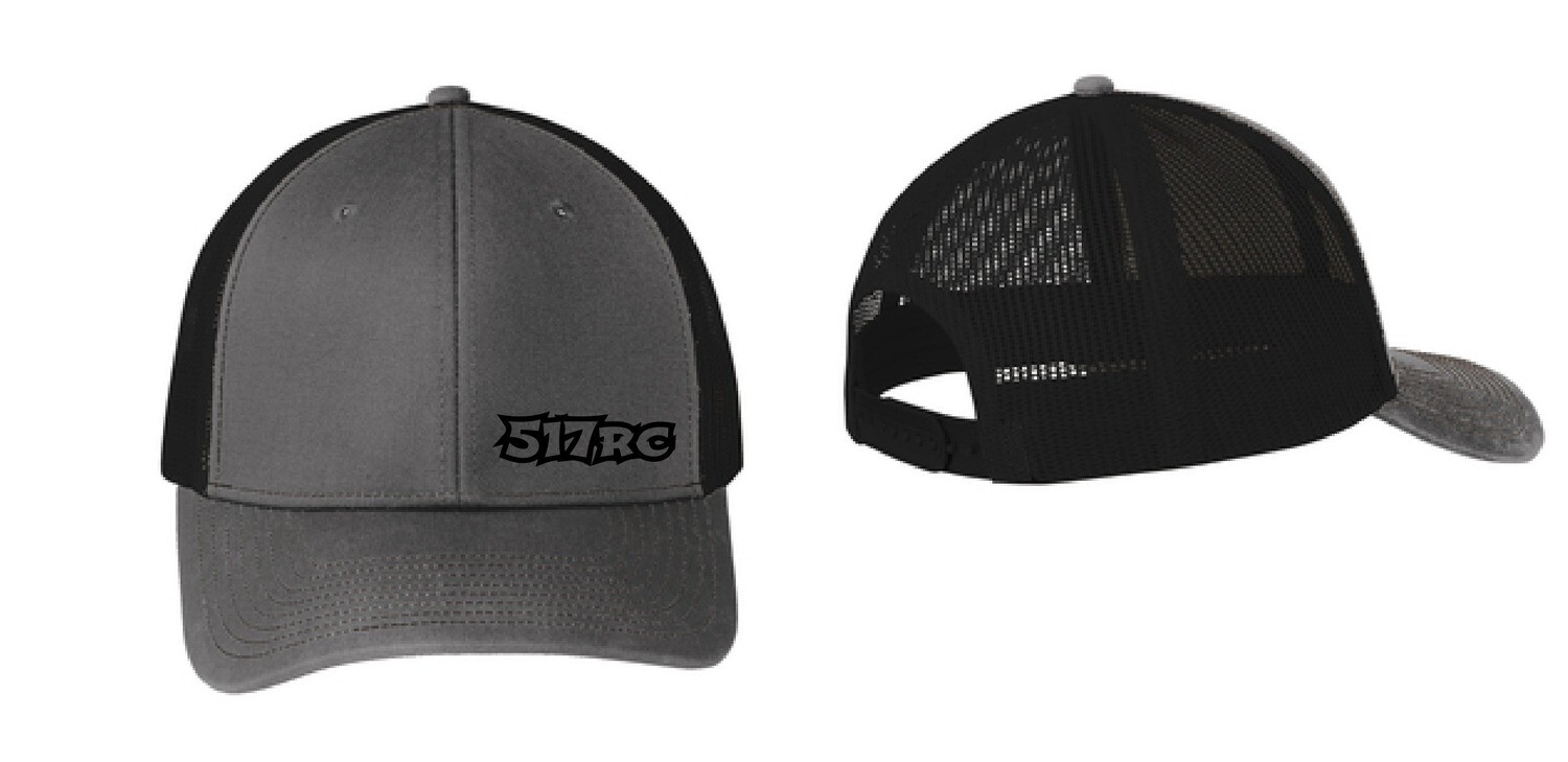 517RC Trucker Hat | C112 Grey Steel/ Black