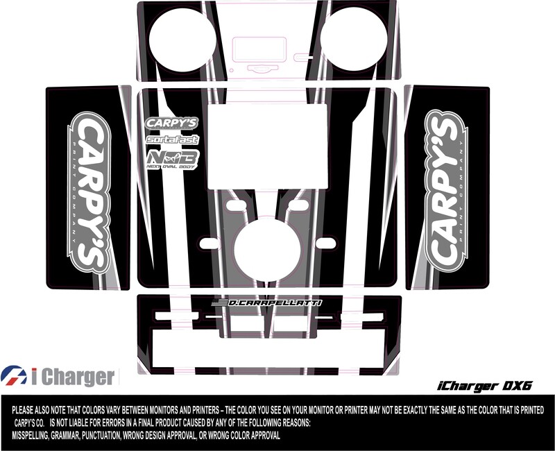 iCharger Wraps (DX6) (Designed to Order)