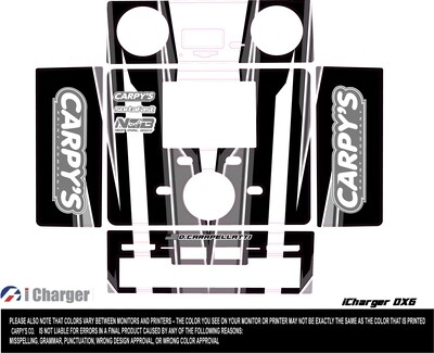 iCharger Wraps (DX6) (Designed to Order)