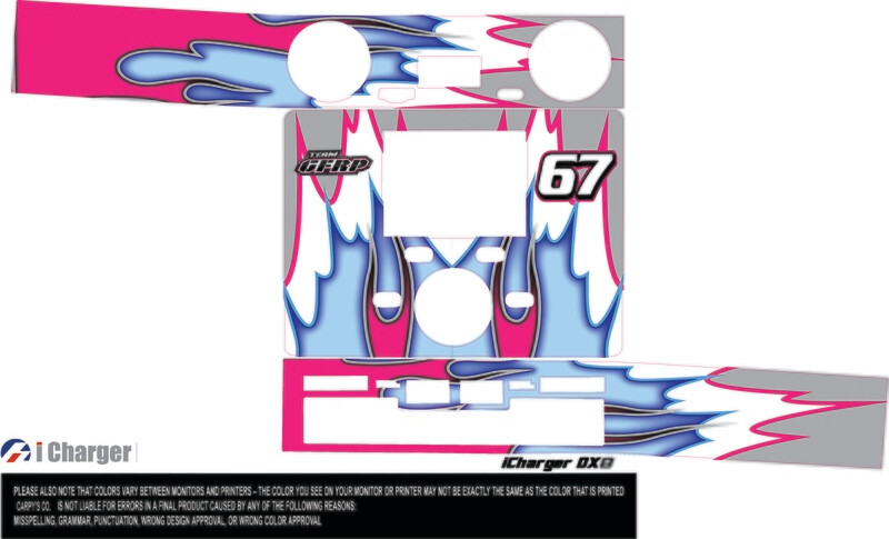 iCharger Wraps (DX8) (Designed to Order)