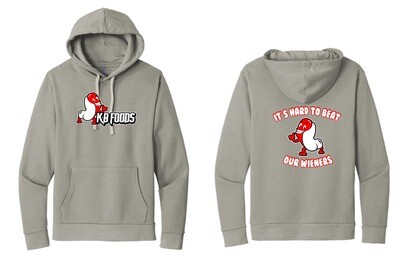 KB Foods Hoodie | NL9303 Light Grey