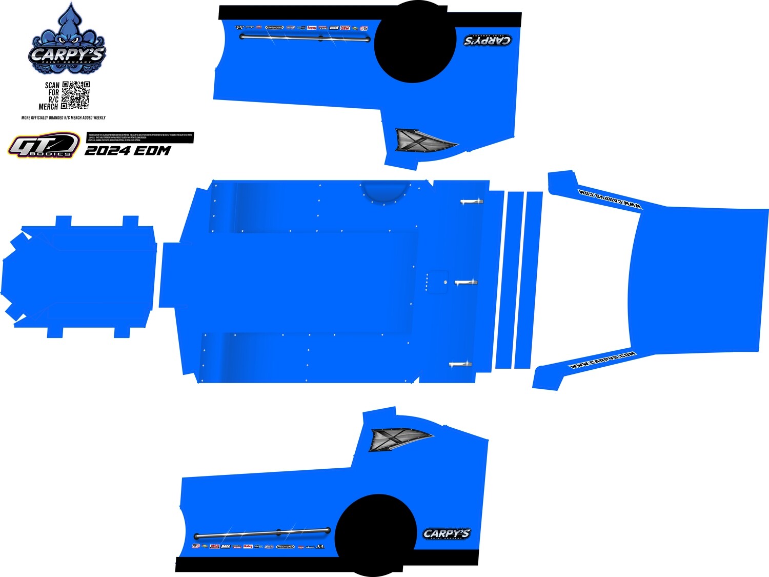 GT Bodies New 2024 EDM Custom Wraps Designed To Order