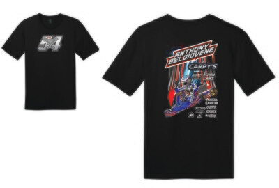 2024 Anthony Belgiovene Racing TShirt | DT104 Black