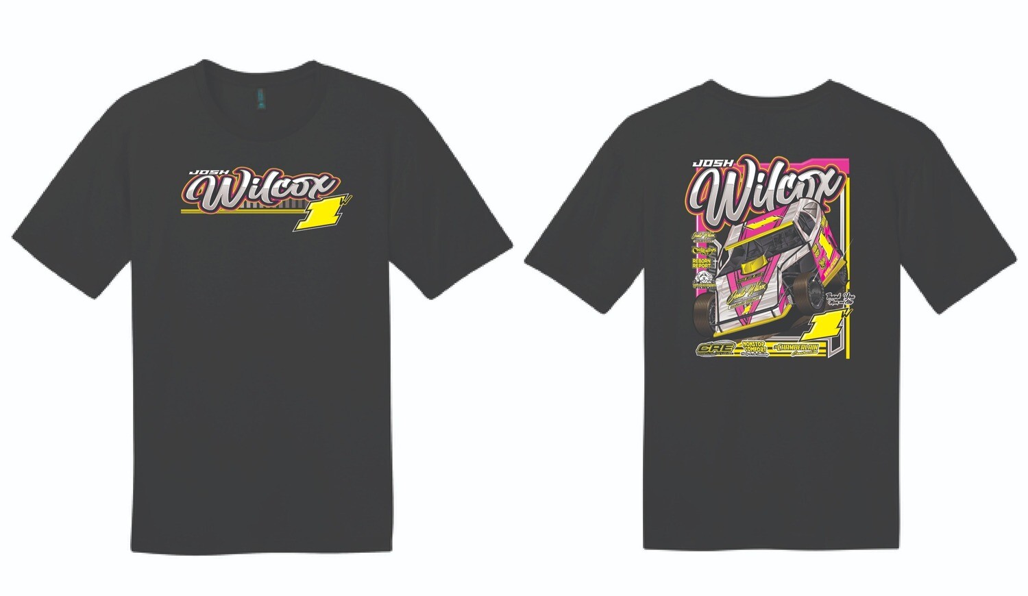 2024 Josh Wilcox TShirt | PC55 Black