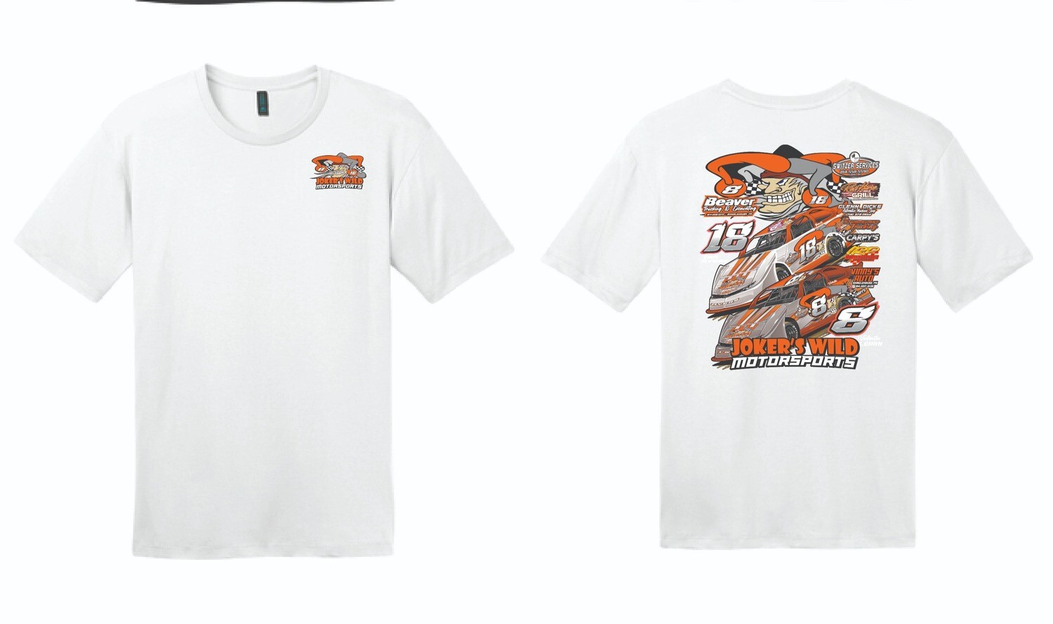 Jokers Wild TShirt | DT104 White