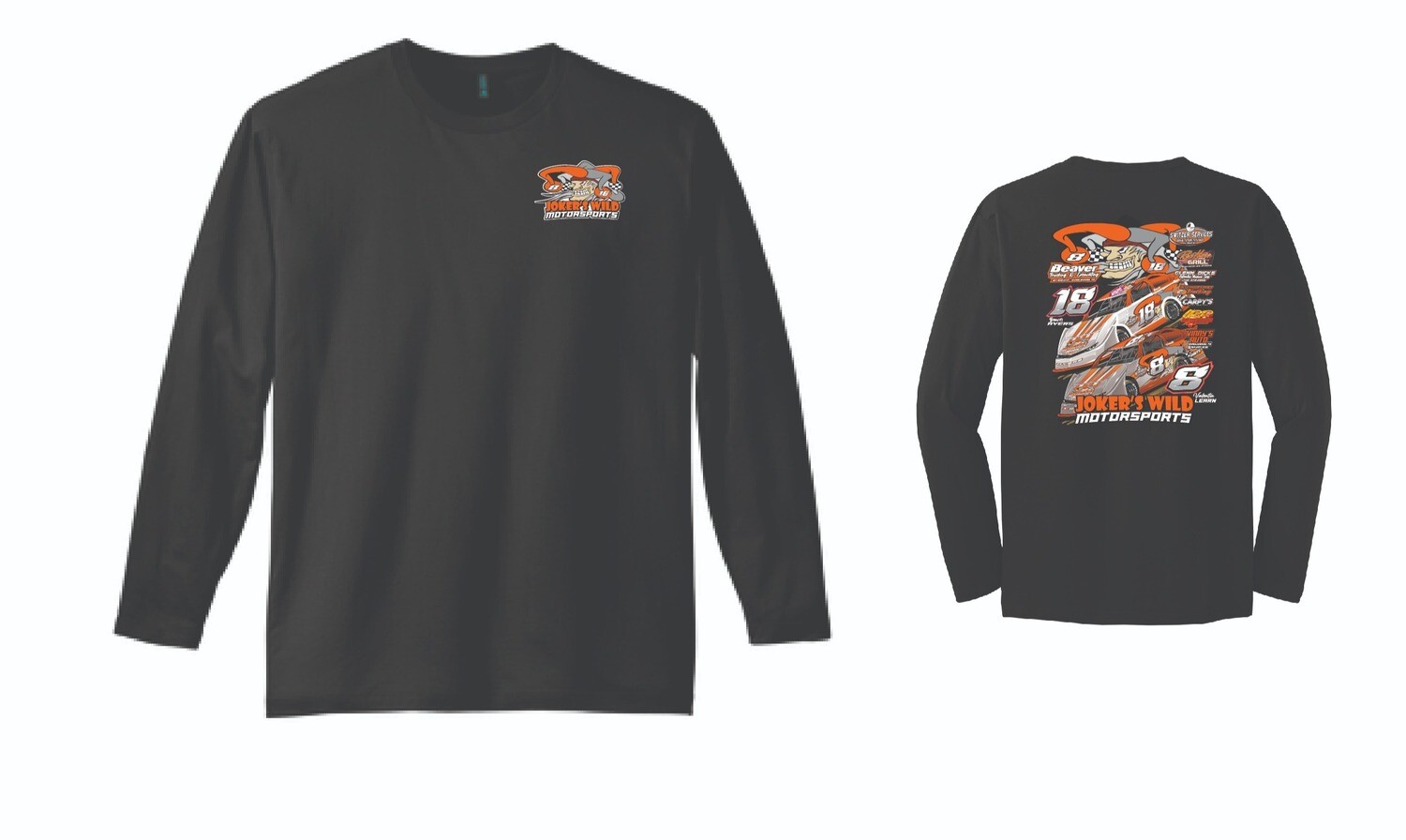 Jokers Wild Long Sleeve Shirt | DT105 Black