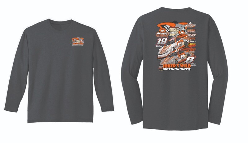 Jokers Wild Long Sleeve Shirt | DT105 Charcoal