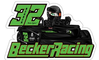 Becker Racing Sticker