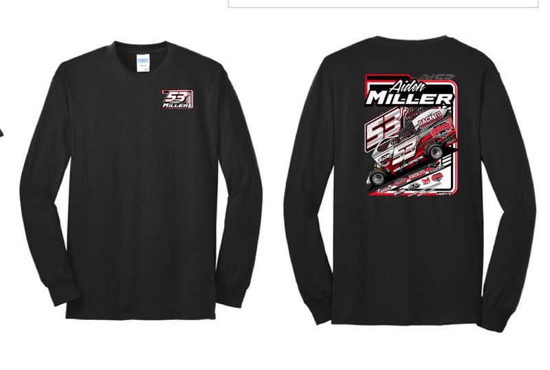 2024 Aiden Miller Long Sleeve Shirt | DT105 Black
