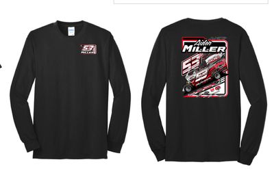 2024 Aiden Miller Long Sleeve Shirt | DT105 Black