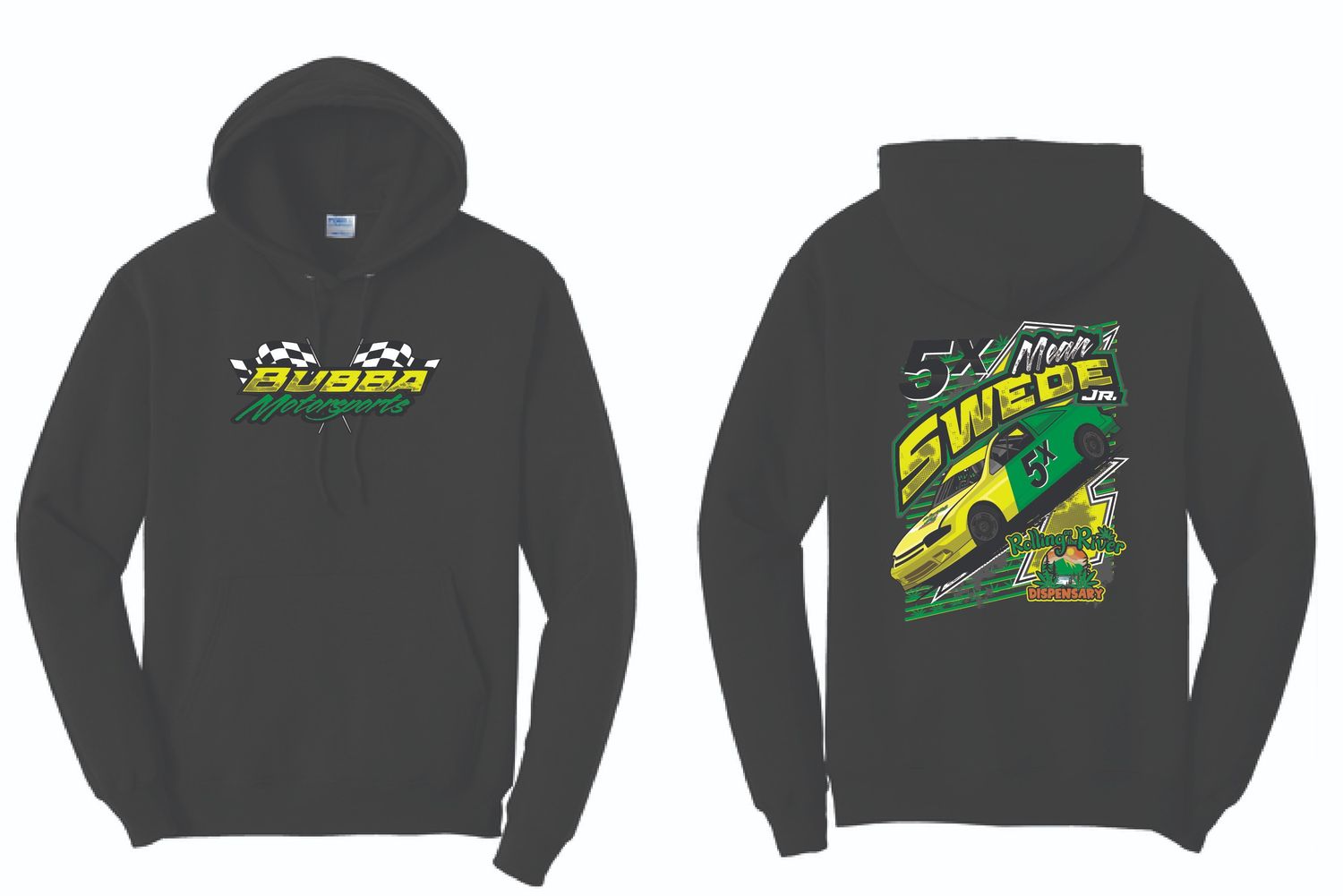 Bubba Motorsports Hoodie | PC78H Black