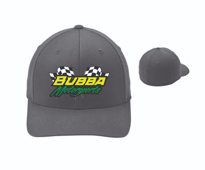 Bubba Motorsports Fitted Hat | C813 Graphite