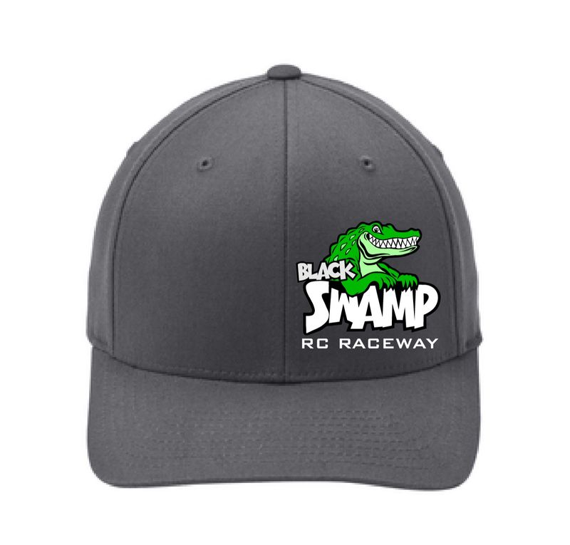 Black Swamp RC Fitted Hat | C813 Graphite