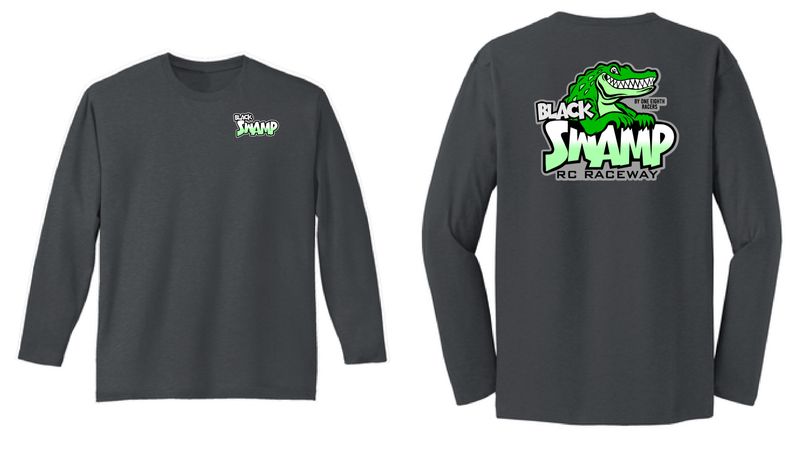 Black Swamp RC Long Sleeve Shirt | DT105 Charcoal