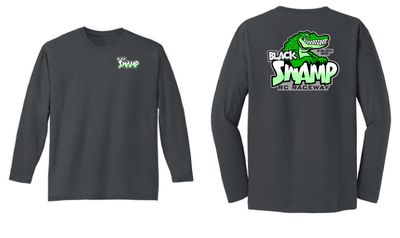 Black Swamp RC Long Sleeve Shirt | DT105 Charcoal