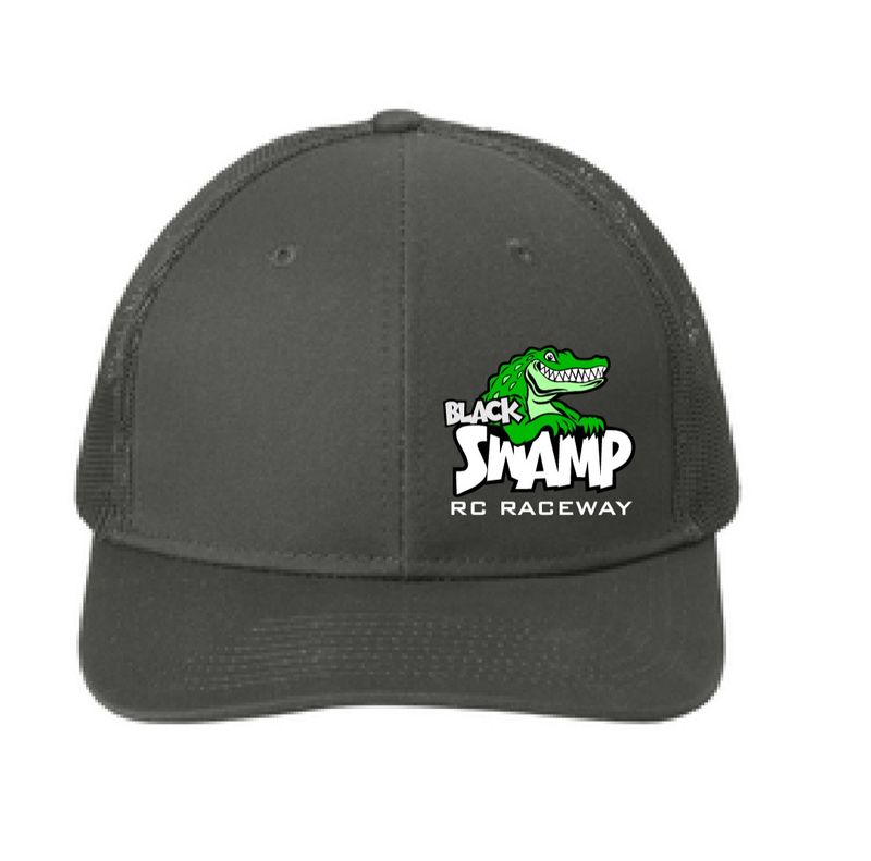 Black Swamp RC Trucker Hat | C112 Grey Steel