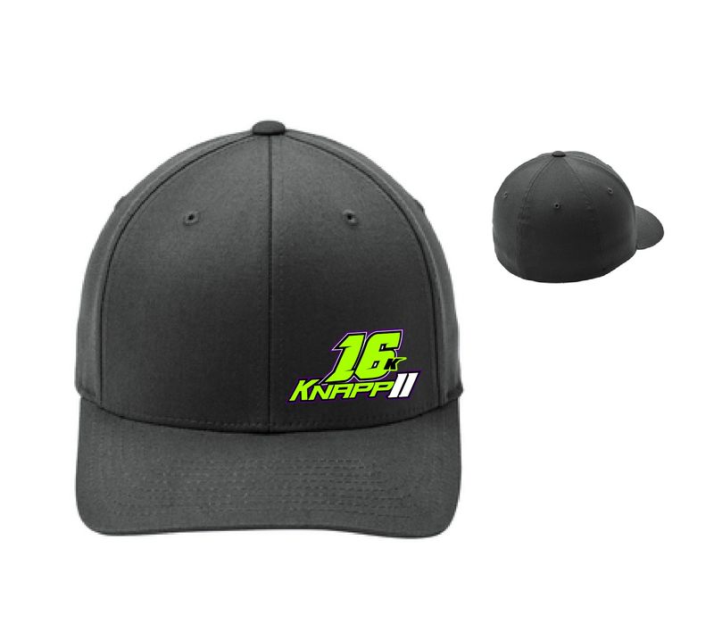 Ricky Robbie Fitted Hat | C813 Black