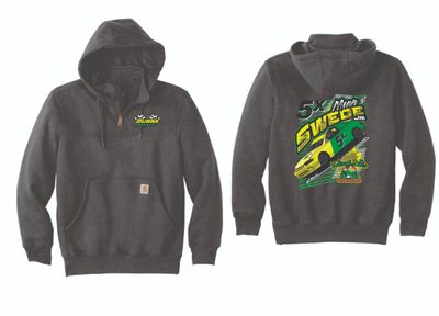 Bubba Motorsports 1/4 Zip Carhartt | CT100617 Carbon Heather