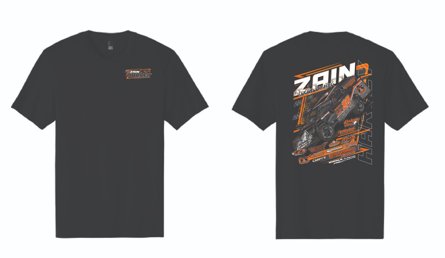 2024 Zain Harvey TShirt | DT104 Black