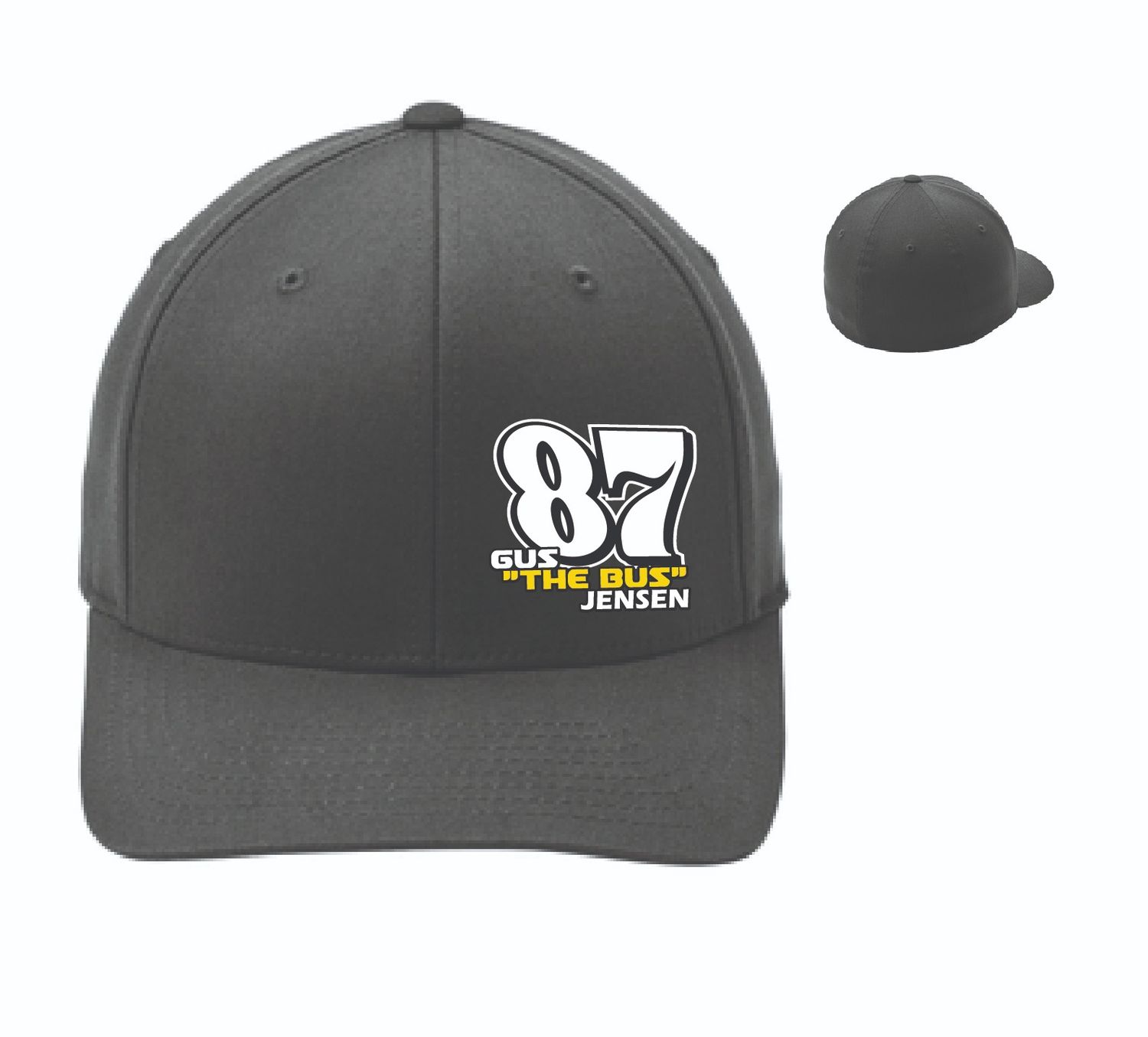 Gus Jensen Fitted Hat | C813 Black