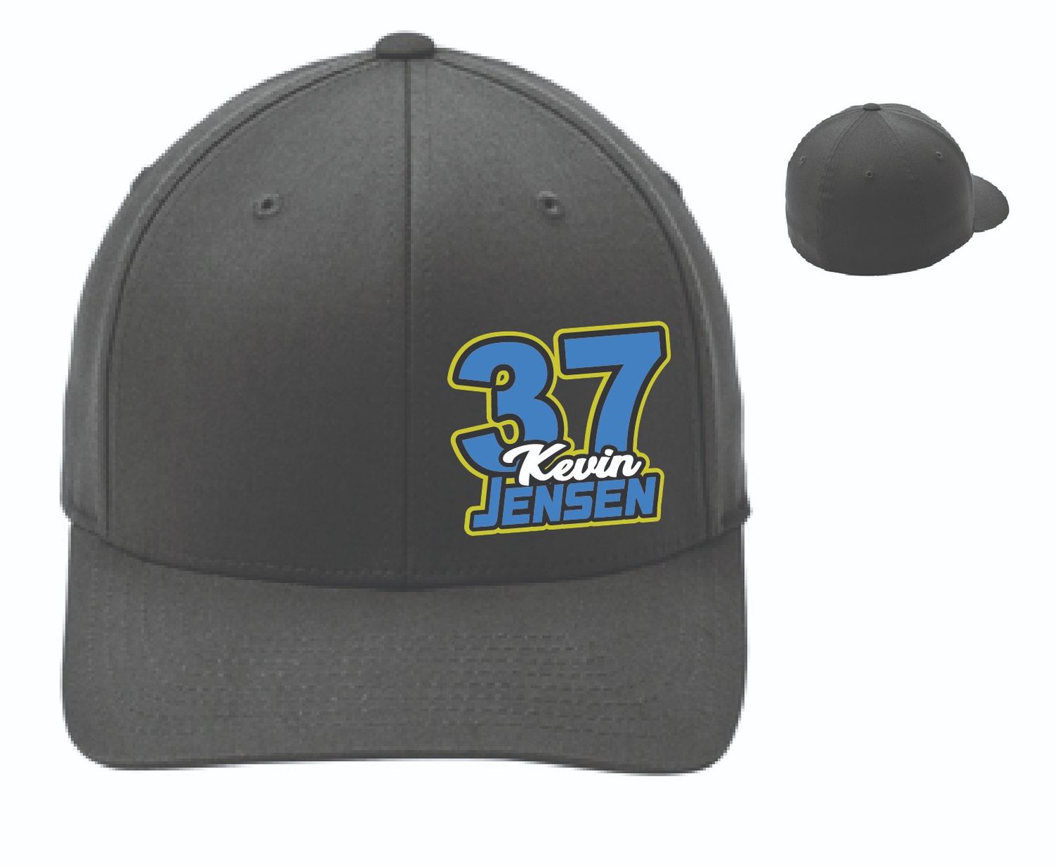 Kevin Jensen Fitted Hat | C813 Black