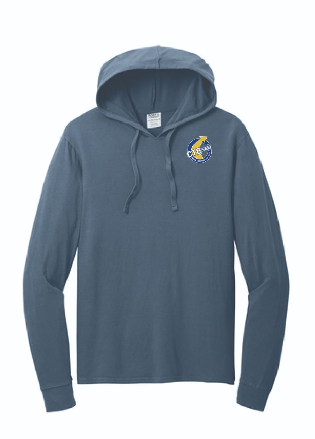 CTE Hooded Tee | PC099H Denim Blue